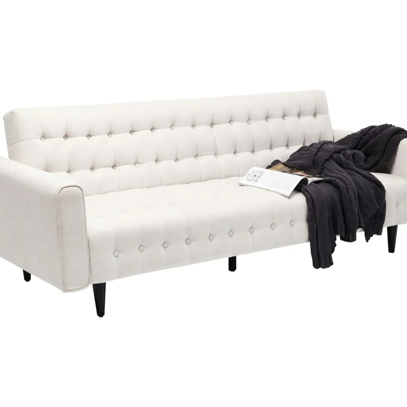 Canapés Lit Milchbar Beige 219Cm