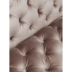 Canapés Look 3-Places Velours Gris
