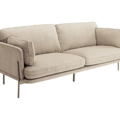 Canapés Shirly 3-Places Creme 221Cm