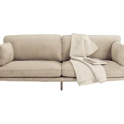 Canapés Shirly 3-Places Creme 221Cm