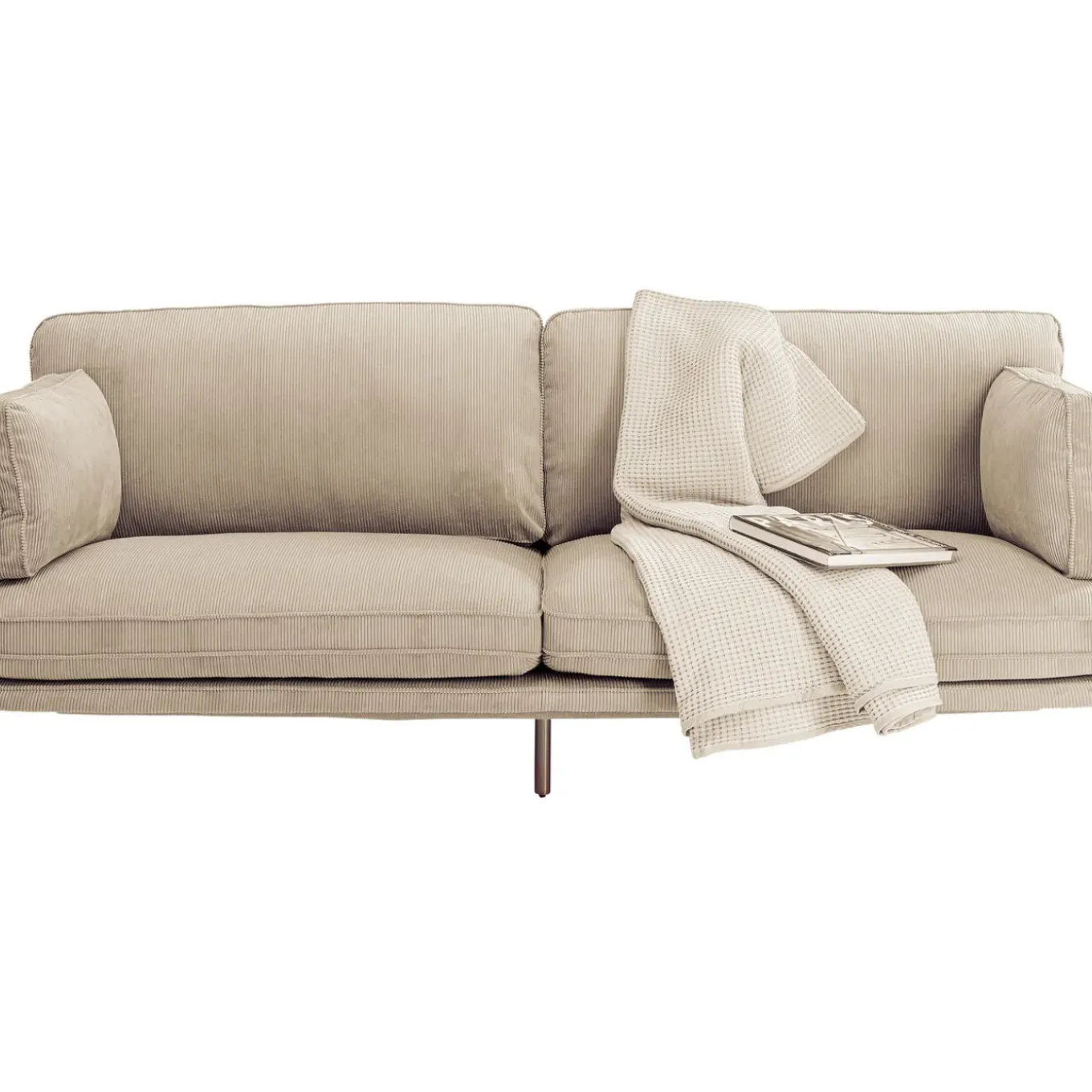 Canapés Shirly 3-Places Creme 221Cm