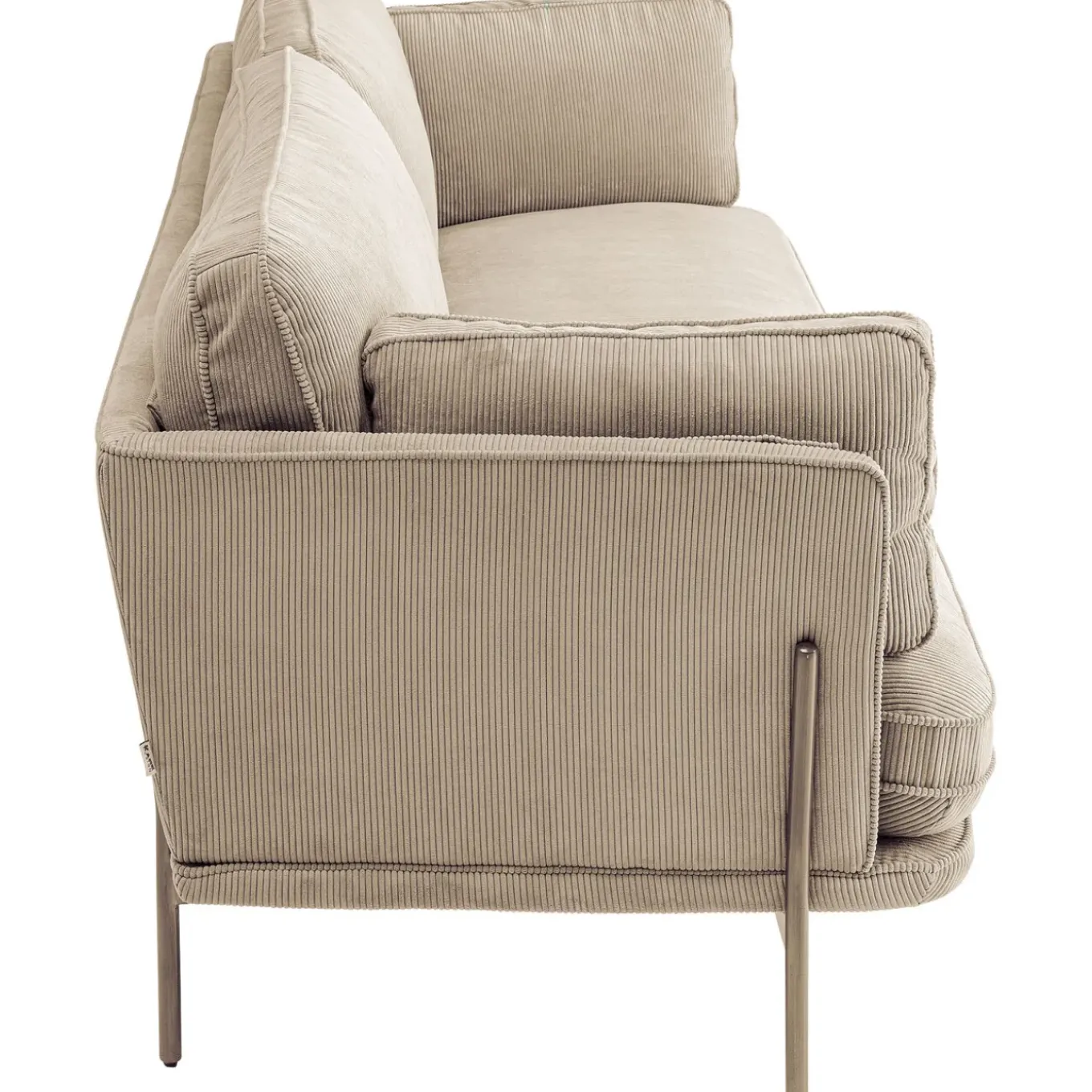 Canapés Shirly 3-Places Creme 221Cm