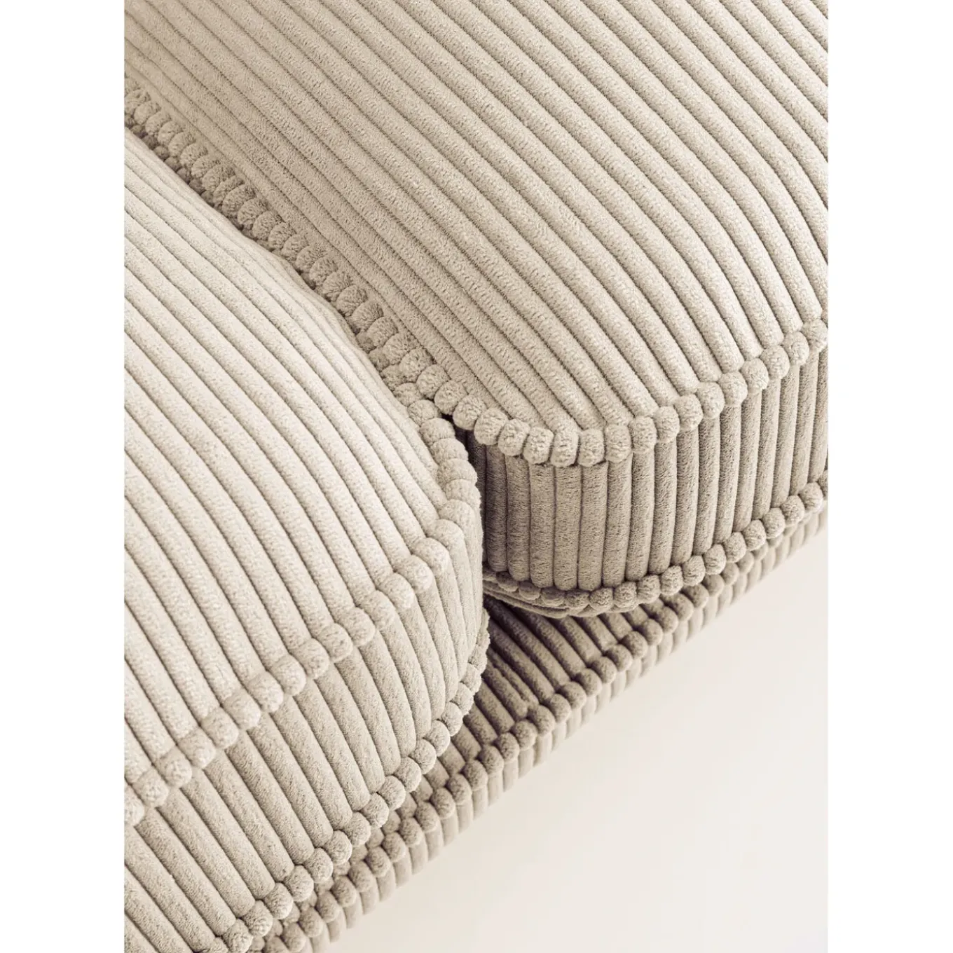 Canapés Shirly 3-Places Creme 221Cm