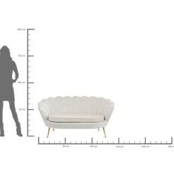 Canapés Water Lily 2-Seater Oro Beige