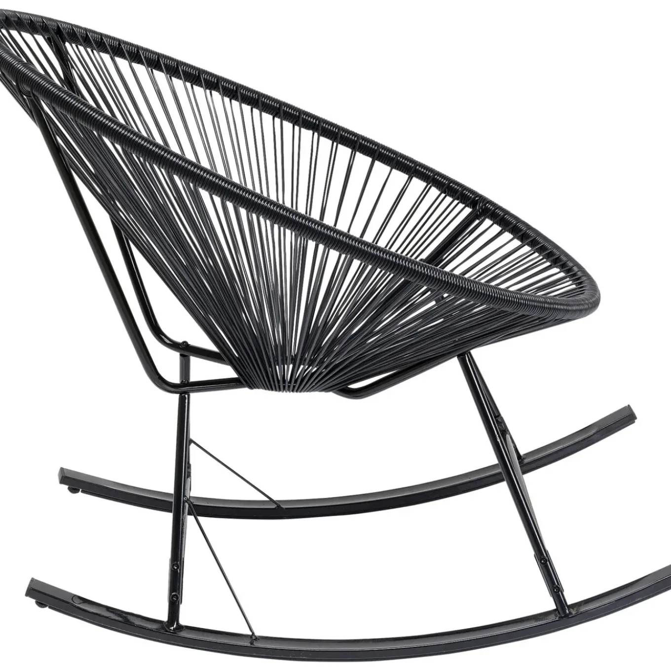 Chaise À Bascule Acapulco Noir