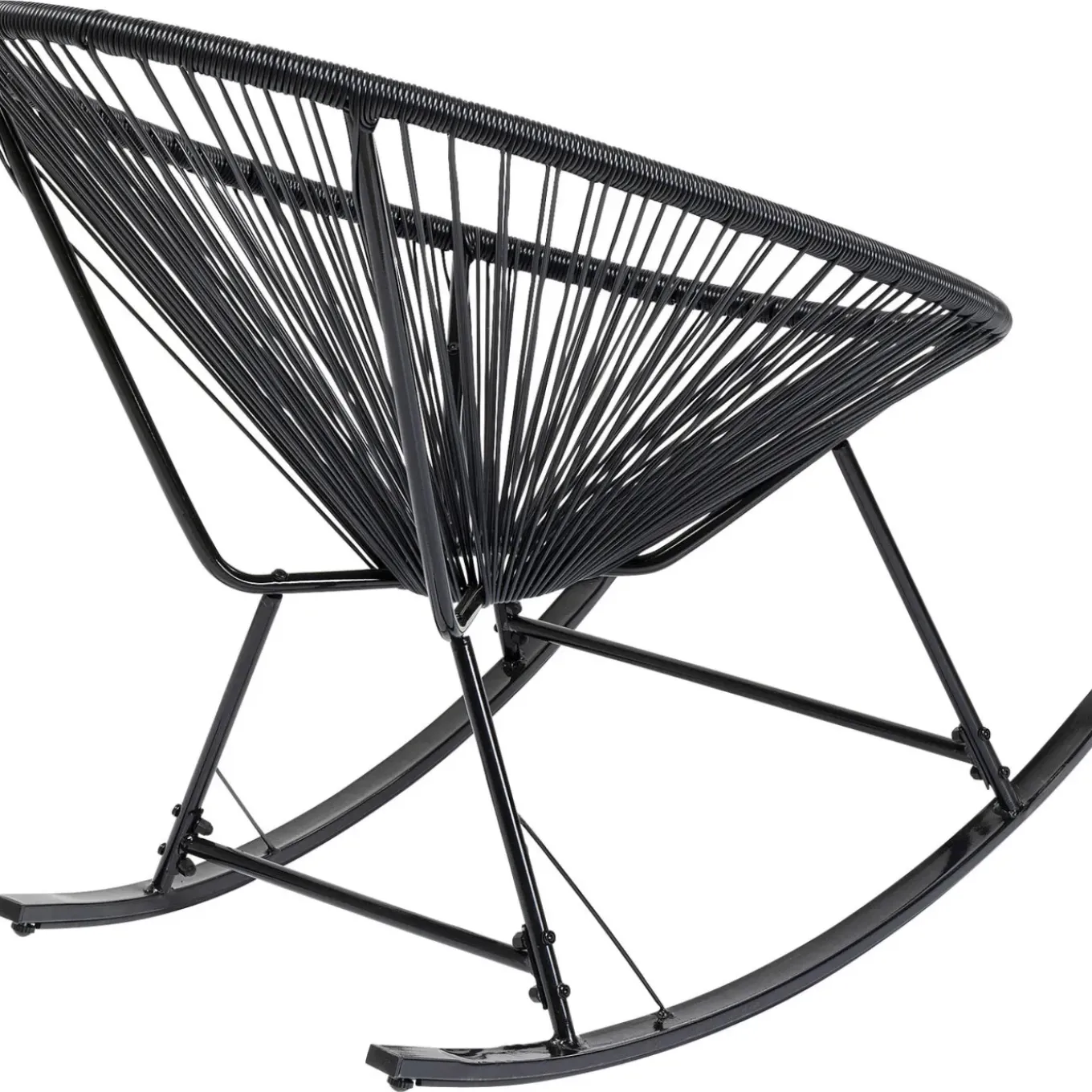 Chaise À Bascule Acapulco Noir