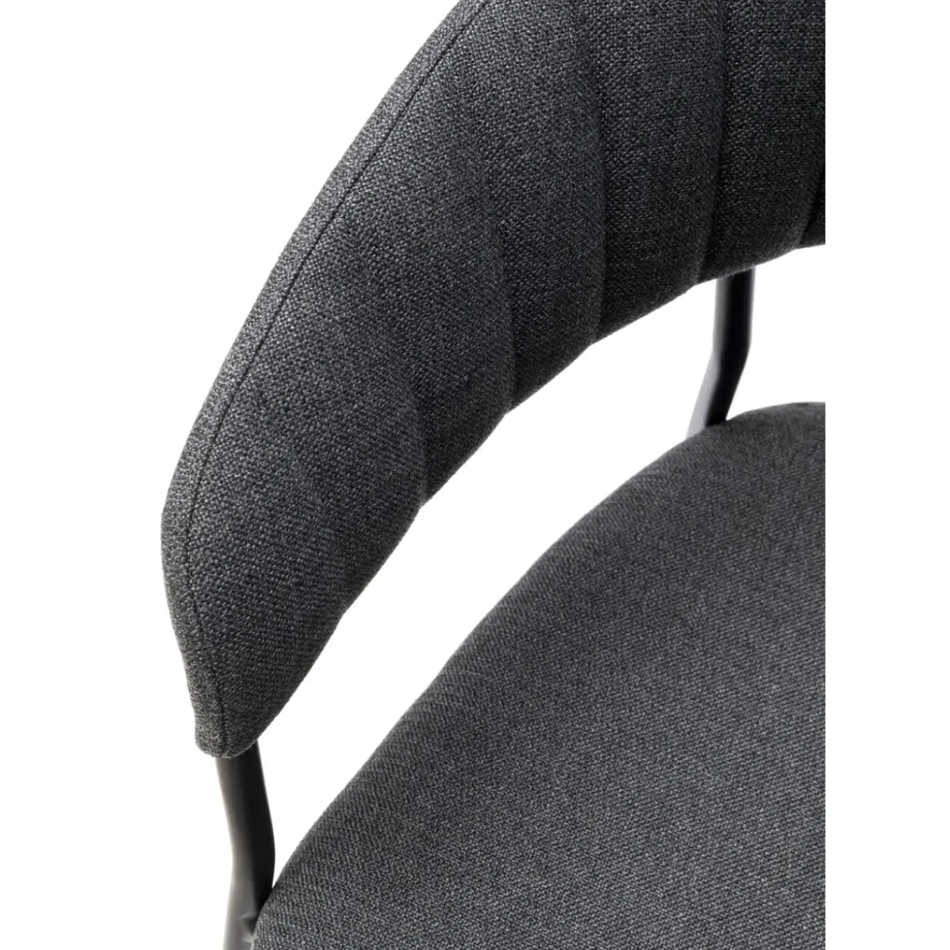 Chaise A. Acc. Belle Anthracite (2/Set)