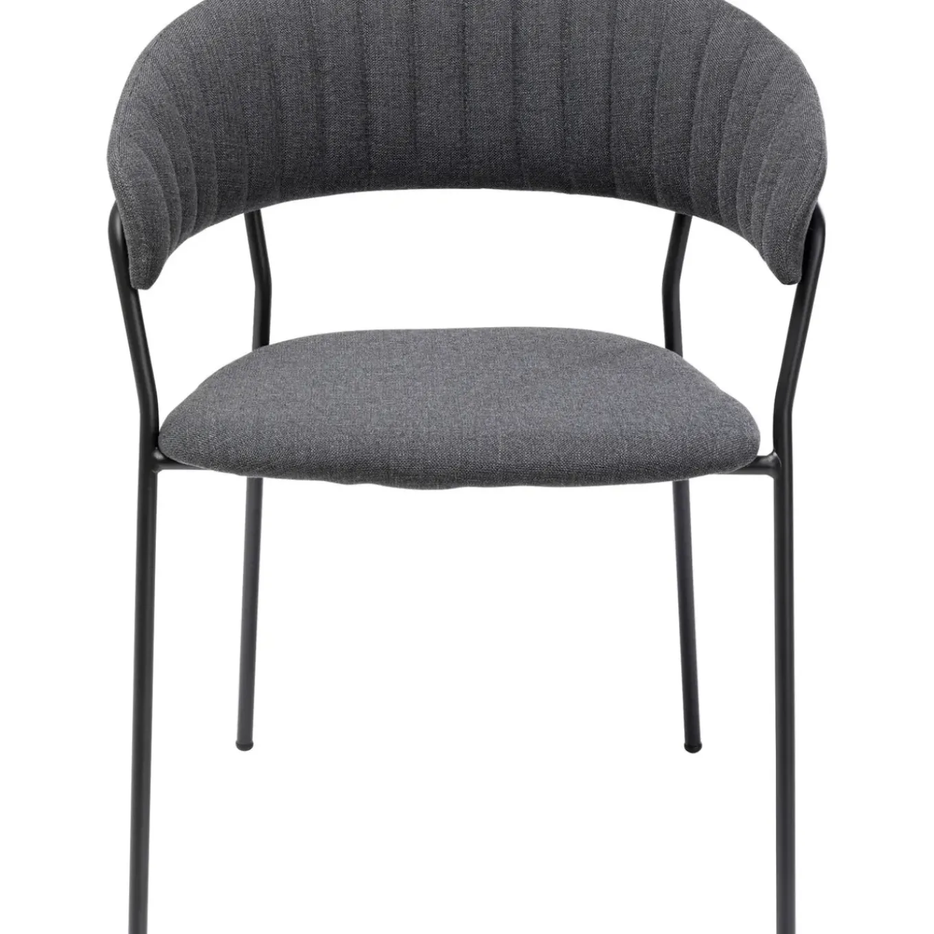 Chaise A. Acc. Belle Anthracite (2/Set)