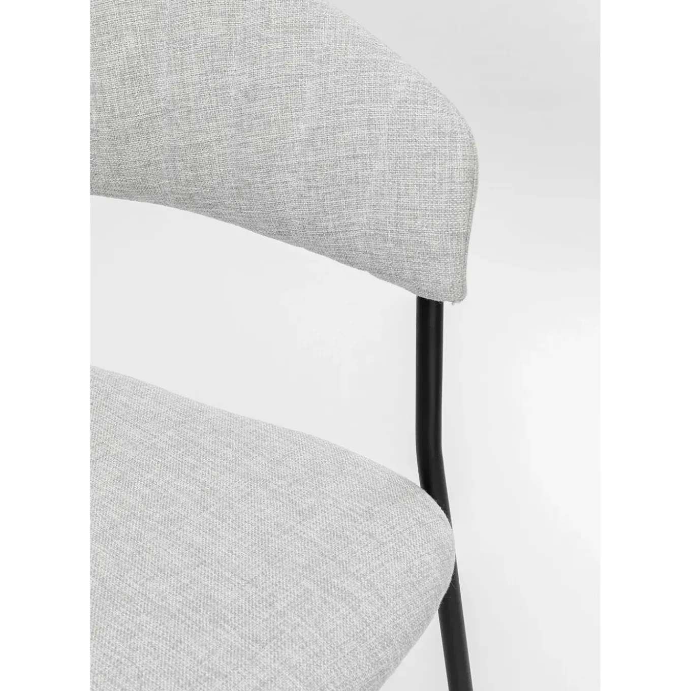 Chaise A. Acc. Belle Gris Clair (2/Set)