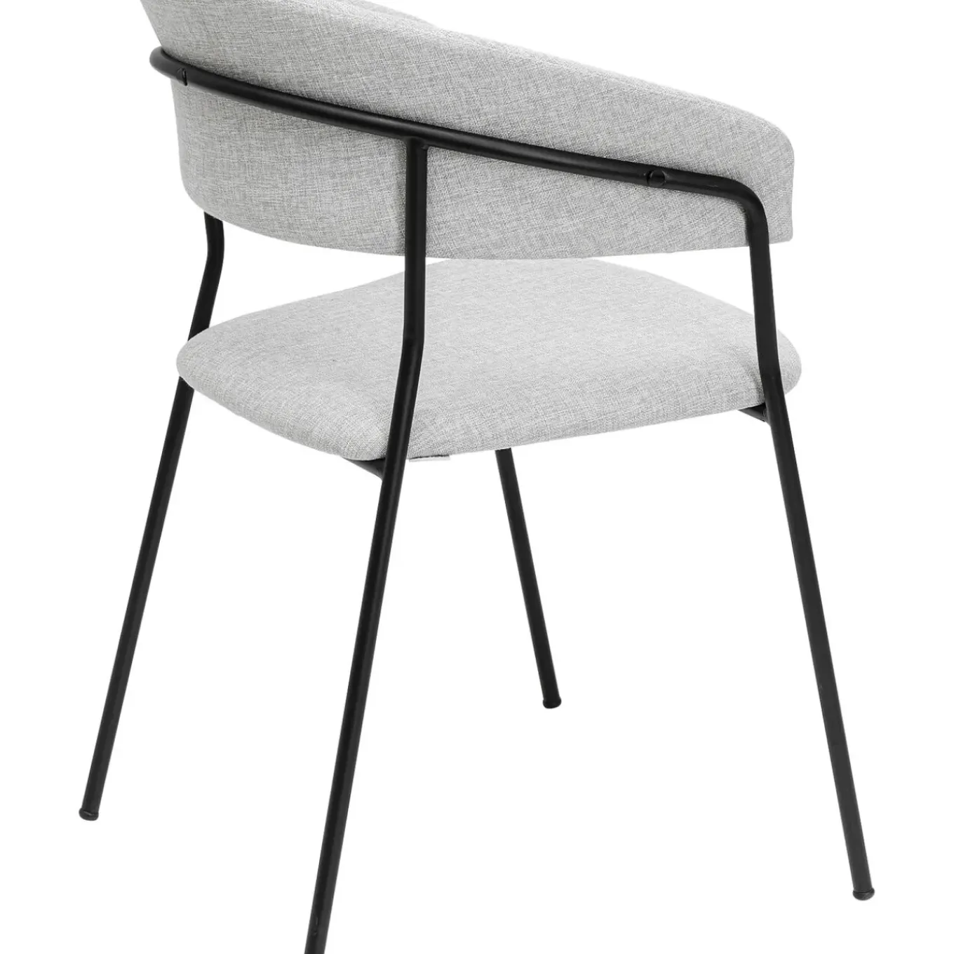 Chaise A. Acc. Belle Gris Clair (2/Set)