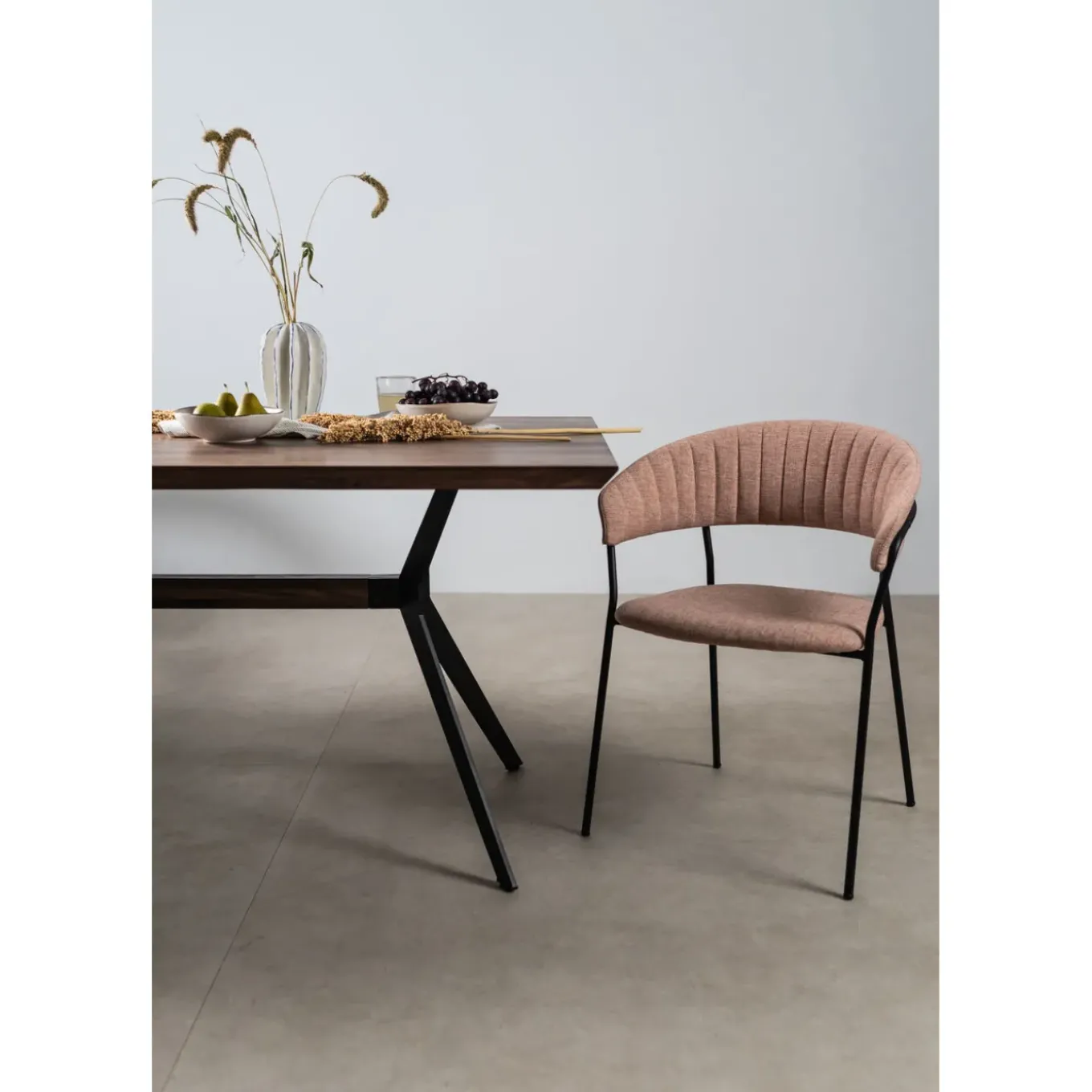 Chaise A. Acc. Belle Rose (2/Set)