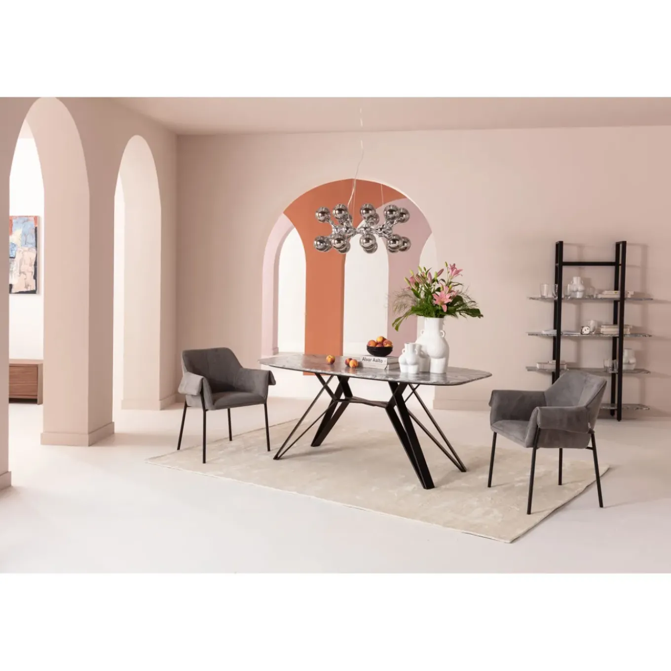 Chaise A. Acc. Bess Gris