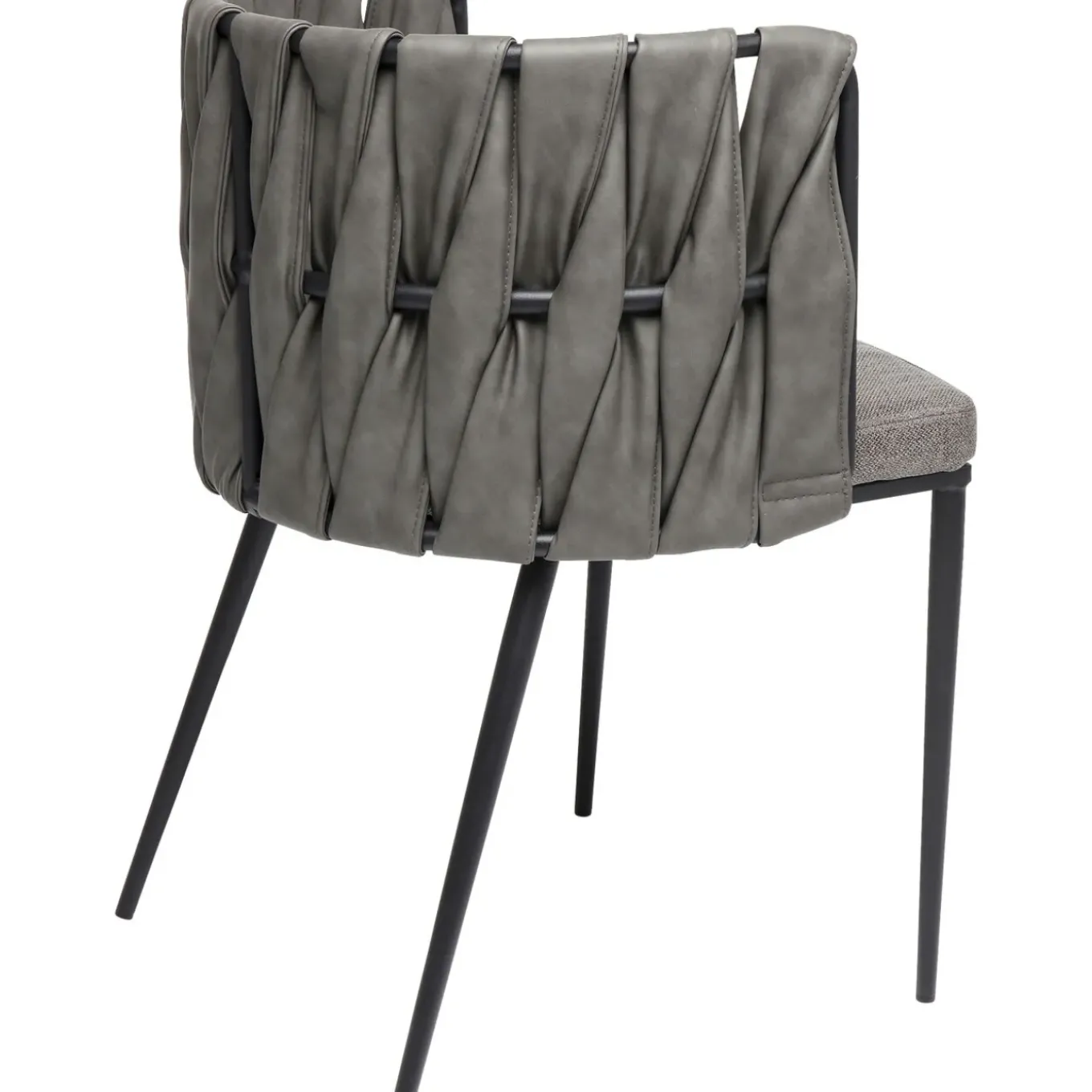 Chaise A. Acc. Cheerio Gris Av. Coussin