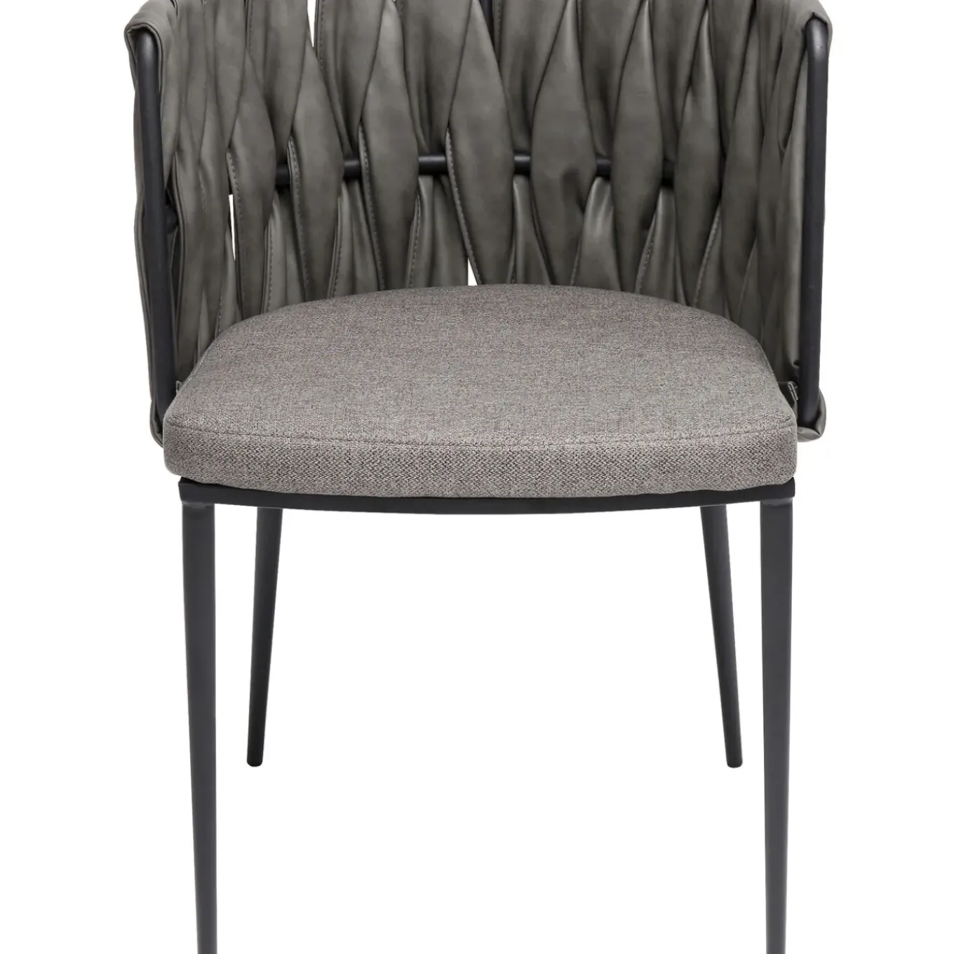 Chaise A. Acc. Cheerio Gris Av. Coussin