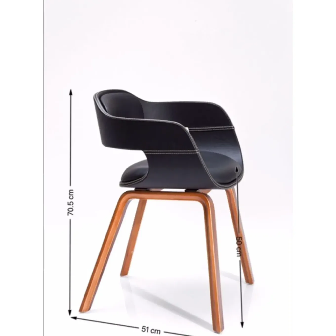 Chaise A. Acc. Costa.Noyer