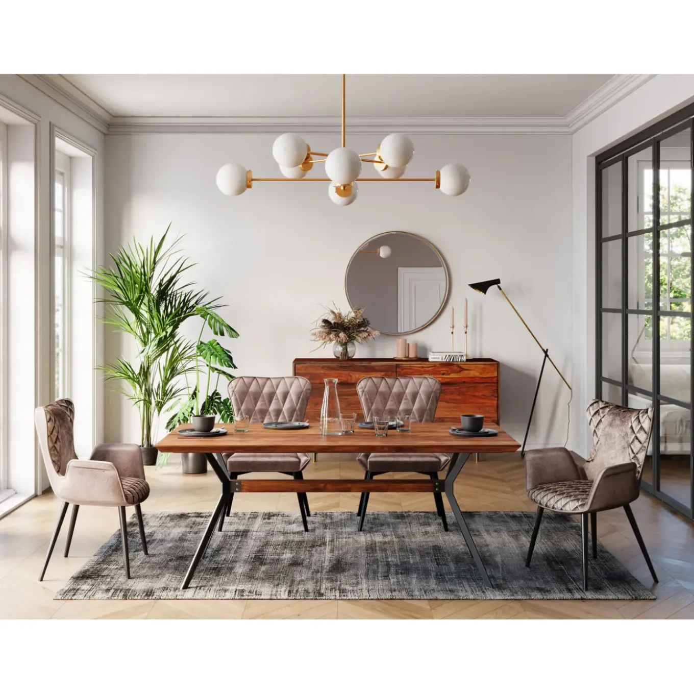 Chaise A. Acc. Dream Marron