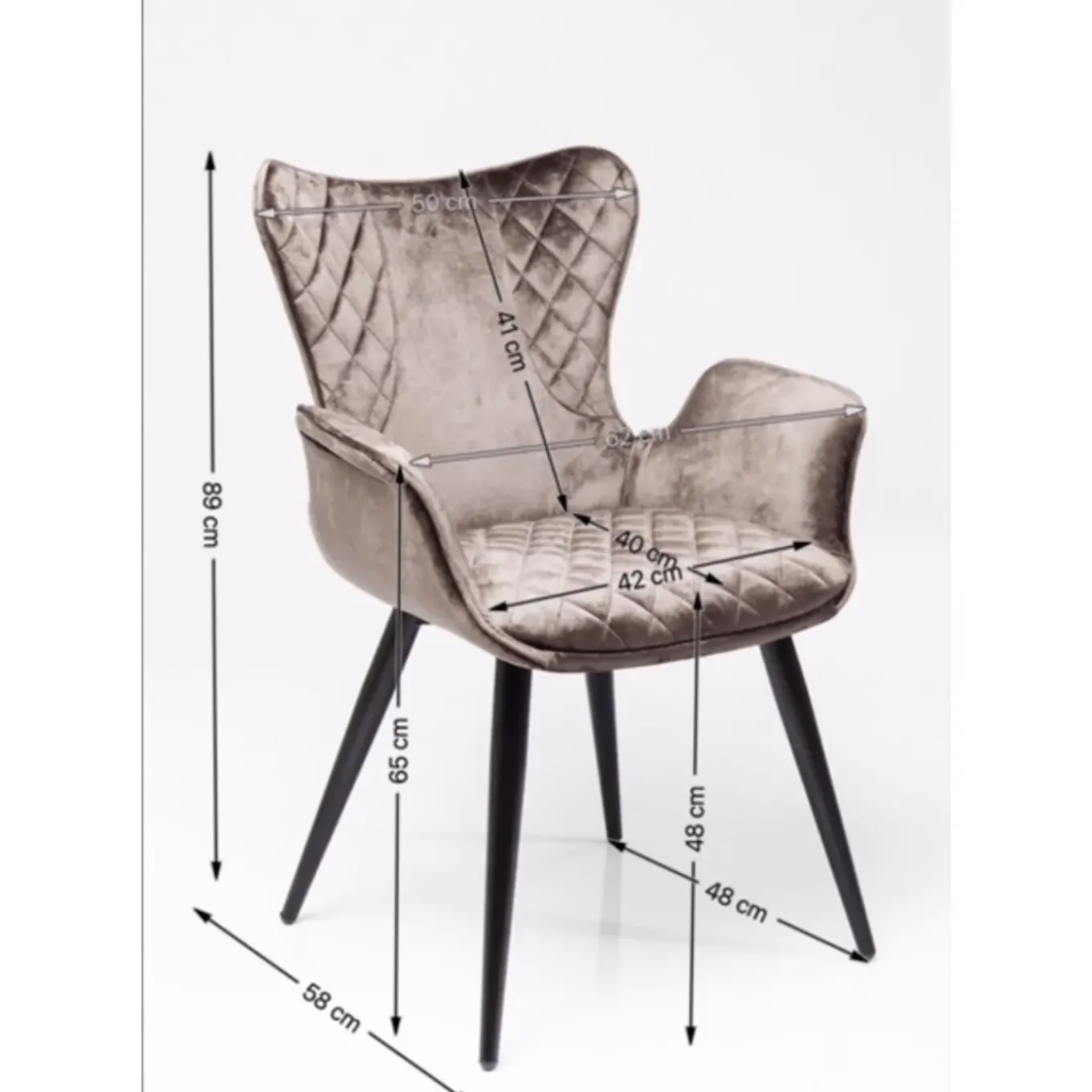 Chaise A. Acc. Dream Marron