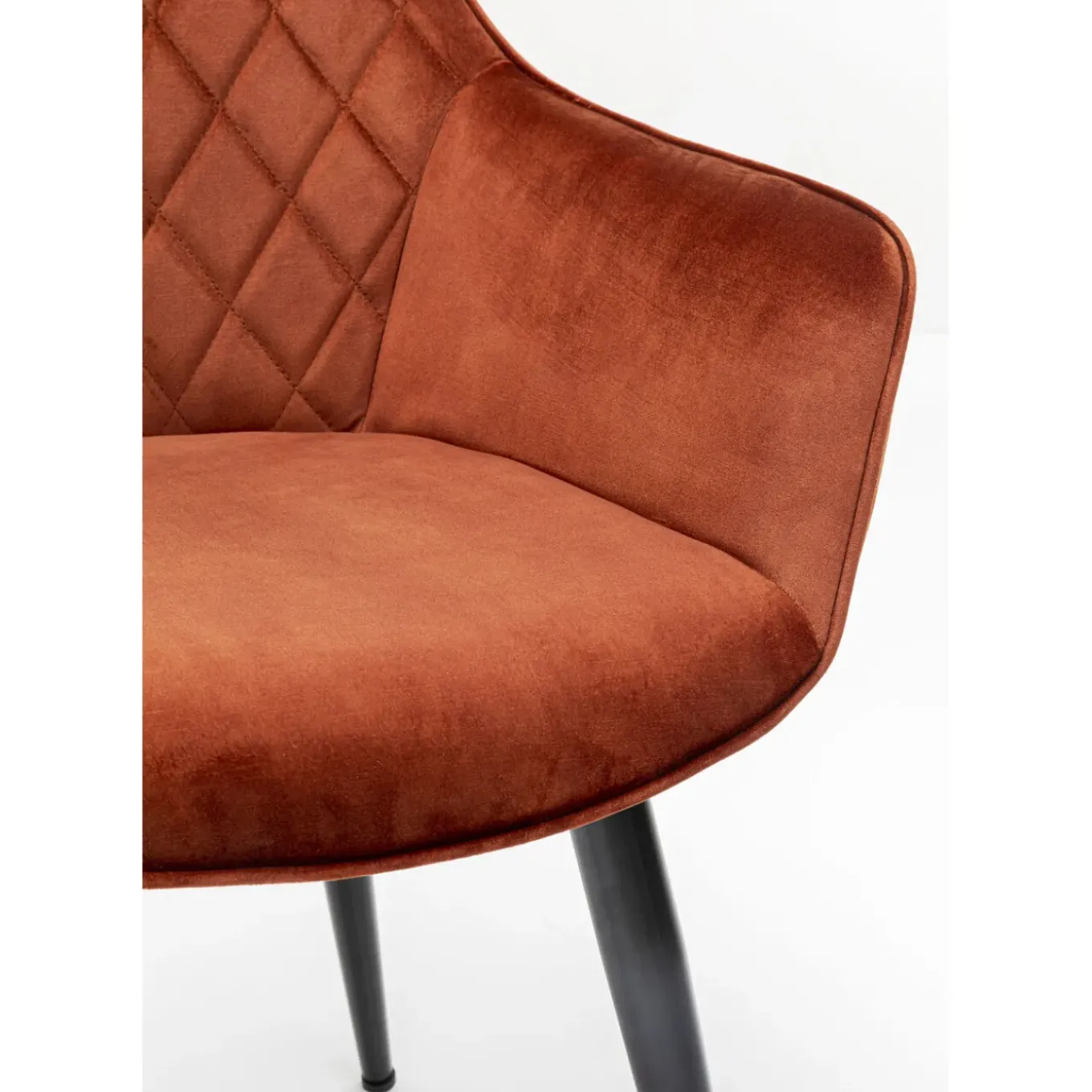 Chaise A. Acc. Harry Rouge-Rouille