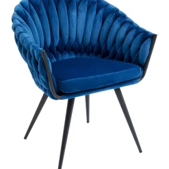 Chaise A. Acc. Knot Bleu