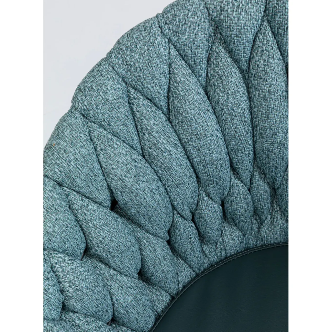 Chaise A. Acc. Knot Bleu Petrole