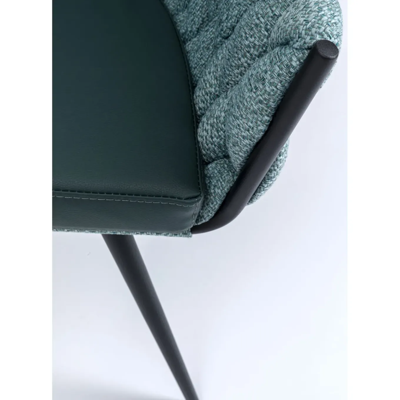 Chaise A. Acc. Knot Bleu Petrole