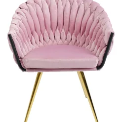Chaise A. Acc. Knot Mauve