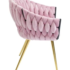Chaise A. Acc. Knot Mauve