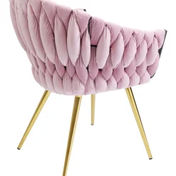 Chaise A. Acc. Knot Mauve