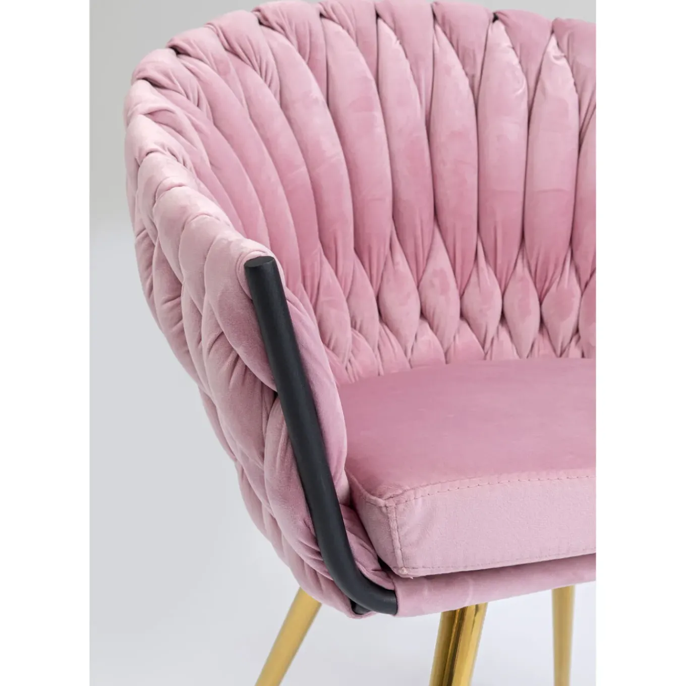 Chaise A. Acc. Knot Mauve