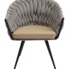 Chaise A. Acc. Knot Tweed