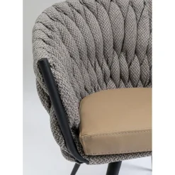 Chaise A. Acc. Knot Tweed