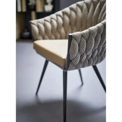 Chaise A. Acc. Knot Tweed