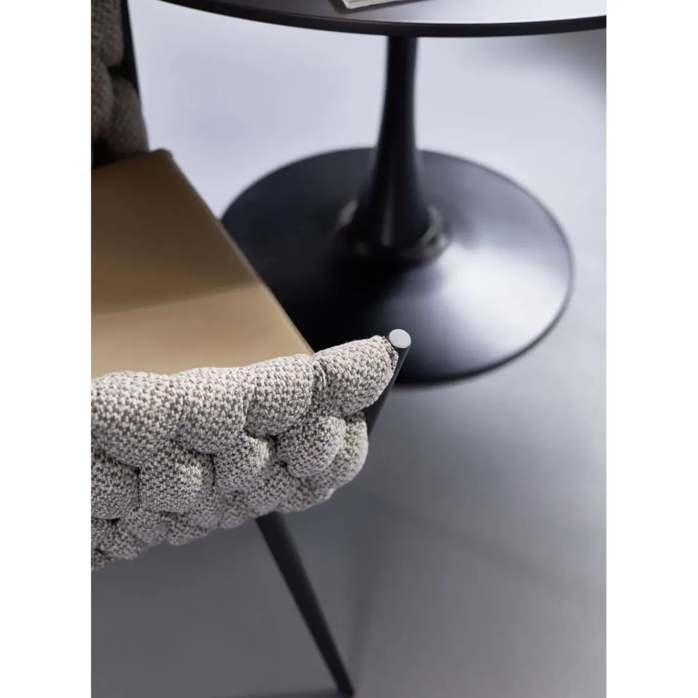 Chaise A. Acc. Knot Tweed