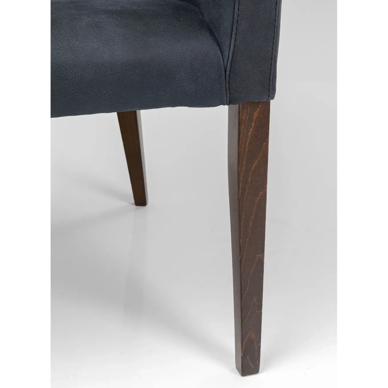 Chaise A. Acc. Mode Cuir Anthracite