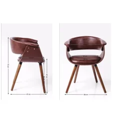 Chaise A. Acc. Monaco Nougat
