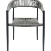 Chaise A. Acc. Palma Gris