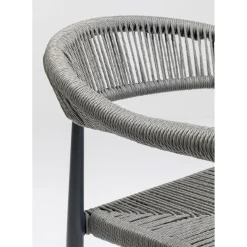 Chaise A. Acc. Palma Gris