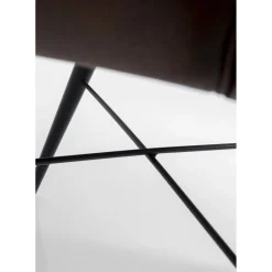 Chaise A. Acc. Rumba.Cuir Marron