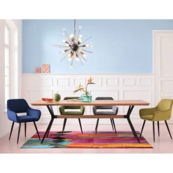 Chaise A. Acc. San Francisco Vert Fonce