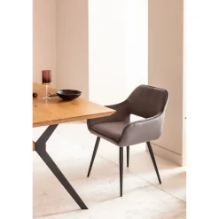 Chaise A. Acc. San Francisco Gris