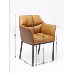 Chaise A. Acc. Thinktank Marron