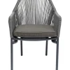 Chaise A. Acc.Wave Gris