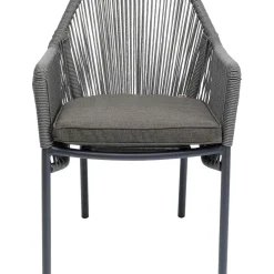 Chaise A. Acc.Wave Gris