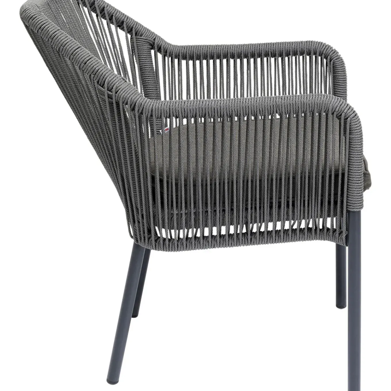Chaise A. Acc.Wave Gris