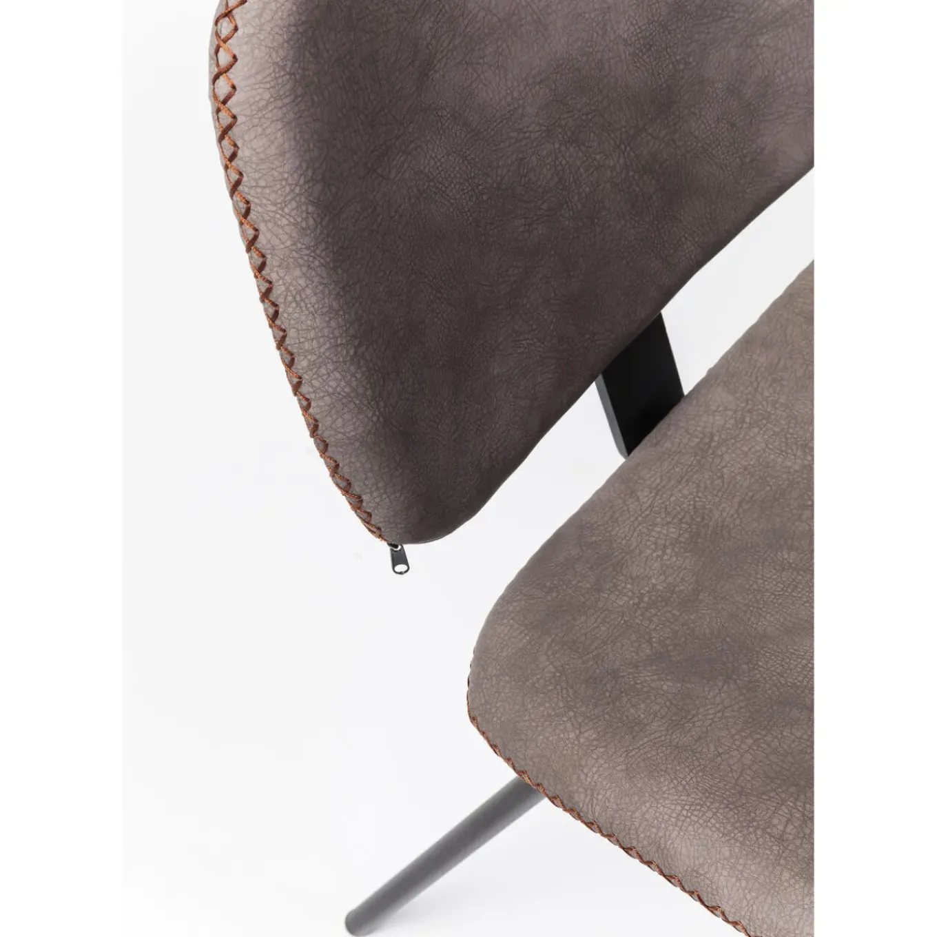 Chaise Barber Marron