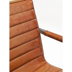 Chaise Cantilever Riffle Buffalo Marron