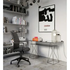 Chaise De Bureau Labora Dossier Bas Noir