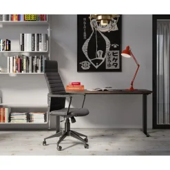 Chaise De Bureau Labora Noir Haut Dossier