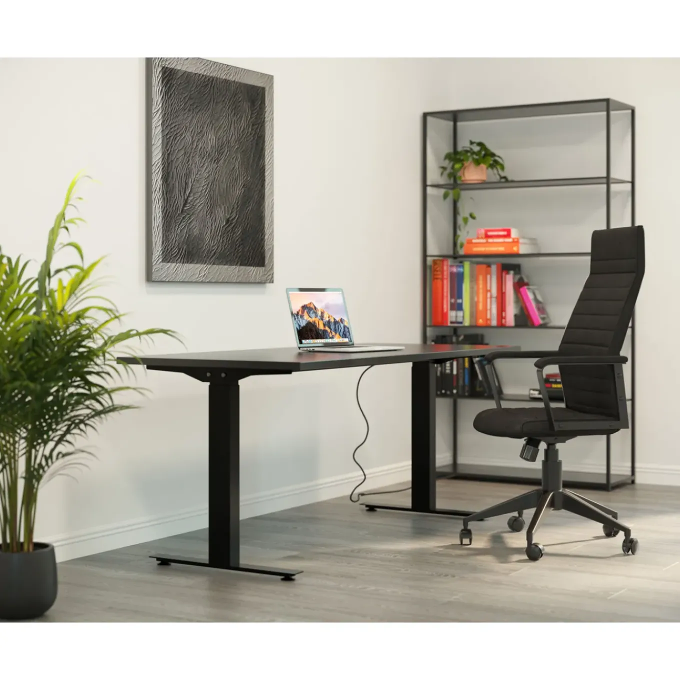 Chaise De Bureau Labora Noir Haut Dossier