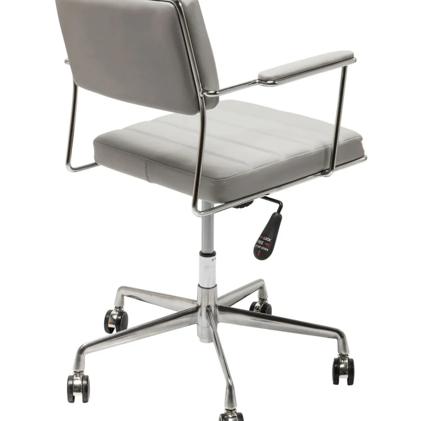 Chaise De Bureau Pivotante Dottore Gris